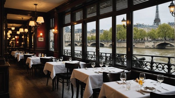 Dînez au bistro parisien : un restaurant bord de seine à découvrir