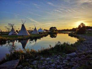 tipis rivière
